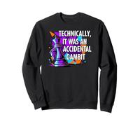 Funny Chess Player Accidental Gambit Blunder Quote Sudadera