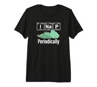 Funny Chibi Kawaii Kids Girl I Nap Periodically Dragon Lover Camiseta Premium