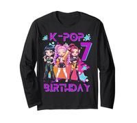 Funny Chibi KPOP Girl It's My 7th Birthday Manga Larga