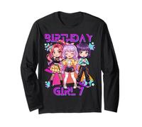 Funny Chibi KPOP Girl It's My 7th Birthday Manga Larga
