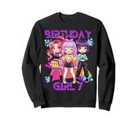 Funny Chibi KPOP Girl It's My 7th Birthday Sudadera