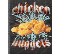Funny Chicken Nuggets Heavy Metal World Tour Composition Notebook: Wide Ruled Lined Journal for Kids, Teens, Metalheads and Rock Music Fans - Hardcore Fast Food Graphic Meme Book