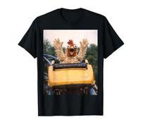 Funny Chicken Roller Coaster Meme Silly Graphic Camiseta