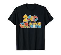 Funny Chicken Segundo Grado Regreso a la Escuela Niños Niñas Camiseta