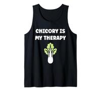 Funny chicory minimalist vegetable simple therapy chicory Camiseta sin Mangas
