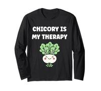 Funny chicory minimalist vegetable simple therapy chicory Manga Larga