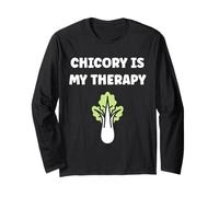 Funny chicory minimalist vegetable simple therapy chicory Manga Larga