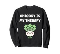 Funny chicory minimalist vegetable simple therapy chicory Sudadera
