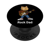 Funny Chill Rock Dad Chicos Hombres Día del Padre Música Gen X PopSockets PopGrip Adhesivo