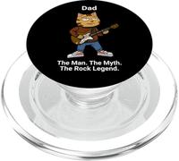 Funny Chill Rock Dad Chicos Hombres Día del Padre Música Gen X PopSockets PopGrip para MagSafe
