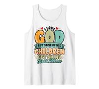 Funny Christian Amo a Dios pero sus hijos me ponen de los Camiseta sin Mangas
