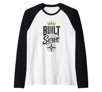 Funny Christian Jesus Gerente de Liderazgo Empresarial Camiseta Manga Raglan