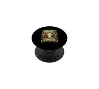 Funny Christian Like My Worship Música Fuerte Diseño Fe PopSockets PopGrip Adhesivo