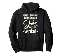 Funny Christmas 2025 Jesus Is My Gardner Religious Spanish Sudadera con Capucha