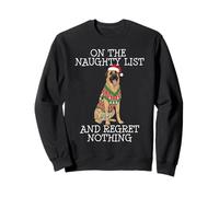 Funny Christmas Anatolian Shepherd Dog Naughty List Sudadera