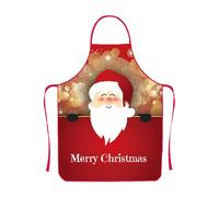 Funny Christmas Apron - Chubasquero de cocina impermeable | Decorative Kitchen Apron, for Men Women Bakers Wife Husband Family Baking Gardening Sewing BBQ Home, Estilo 1, riferimento alla