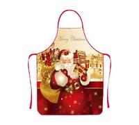 Funny Christmas Apron - Chubasquero de cocina impermeable | Decorative Kitchen Apron, for Men Women Bakers Wife Husband Family Baking Gardening Sewing BBQ Home, Estilo 3., riferimento alla