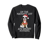 Funny Christmas Beagle Naughty List Sudadera