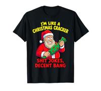 Funny Christmas Cracker Decent Bang Camiseta
