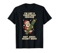 Funny Christmas Cracker Decent Bang Camiseta