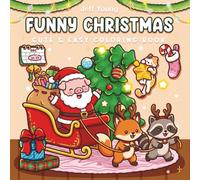 Funny Christmas Cute & Easy Coloring Book: Adorable Holiday Illustrations with Santa Pig, Playful Animals, and Cozy Winter Scenes for Relaxation and Festive Fun