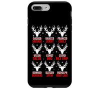Funny Christmas Deer Hunters Todo el Humor de Renos de Papá Noel Carcasa para iPhone 7 Plus/8 Plus