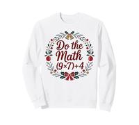 Funny Christmas Do The Math Meme 67 Maestro de Humor Festivo Sudadera