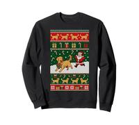 Funny Christmas Dog Paw Xmas Golden Retriever Perros Sudadera