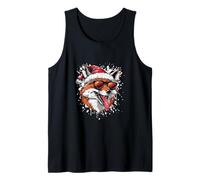 Funny Christmas Fox | Fiestas de Navidad Camiseta sin Mangas