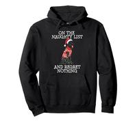 Funny Christmas Giant Schnauzer Naughty List Sudadera con Capucha