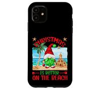 Funny Christmas GNOME For Xmas Vacation On The Beach Carcasa para iPhone 11