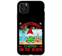 Funny Christmas GNOME For Xmas Vacation On The Beach Carcasa para iPhone 11 Pro MAX