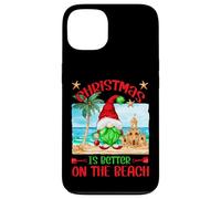 Funny Christmas GNOME For Xmas Vacation On The Beach Carcasa para iPhone 13