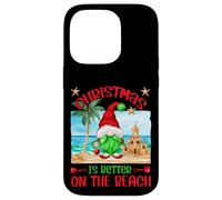Funny Christmas GNOME For Xmas Vacation On The Beach Carcasa para iPhone 14 Pro