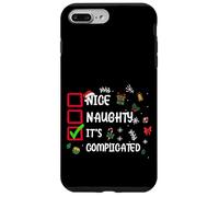 Funny Christmas List Quotes Sayings Illustration Graphic Carcasa para iPhone 7 Plus/8 Plus