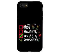 Funny Christmas List Quotes Sayings Illustration Graphic Carcasa para iPhone SE (2020) / 7/8