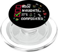 Funny Christmas List Quotes Sayings Illustration Graphic PopSockets PopGrip para MagSafe