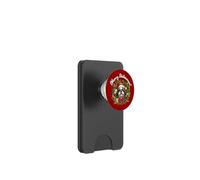 Funny Christmas Merry Shihtzmas Santa Wreath Shih Tzu Lover PopSockets PopWallet para MagSafe