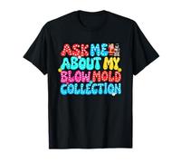 Funny Christmas Pregúntame sobre mi colección Blow Mold Camiseta