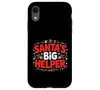 Funny Christmas Santa Helper Funny Christmas Festive Carcasa para iPhone XR
