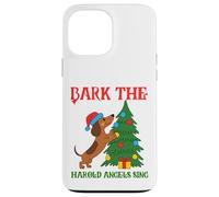 Funny Christmas Sarcástico Perro ladran los ángeles Harold cantan Carcasa para iPhone 13 Pro MAX