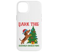 Funny Christmas Sarcástico Perro ladran los ángeles Harold cantan Carcasa para iPhone 14 Plus