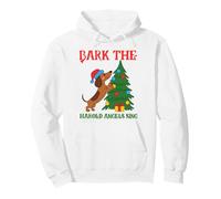Funny Christmas Sarcástico Perro ladran los ángeles Harold cantan Sudadera con Capucha