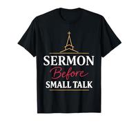 Funny Church Sunday Sermón Humor Cristiano Domingo Estado de ánimo Camiseta