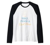 Funny Church Sunday Sermón Humor Cristiano Domingo Estado de ánimo Camiseta Manga Raglan