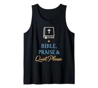 Funny Church Sunday Sermón Humor Cristiano Domingo Estado de ánimo Camiseta sin Mangas