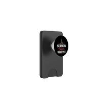 Funny Church Sunday Sermón Humor Cristiano Domingo Estado de ánimo PopSockets PopWallet para MagSafe