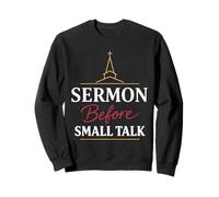 Funny Church Sunday Sermón Humor Cristiano Domingo Estado de ánimo Sudadera