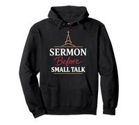 Funny Church Sunday Sermón Humor Cristiano Domingo Estado de ánimo Sudadera con Capucha