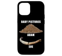 Funny Clean Bible Character Humor - Adam & Even Baby Photos Carcasa para iPhone 12/12 Pro